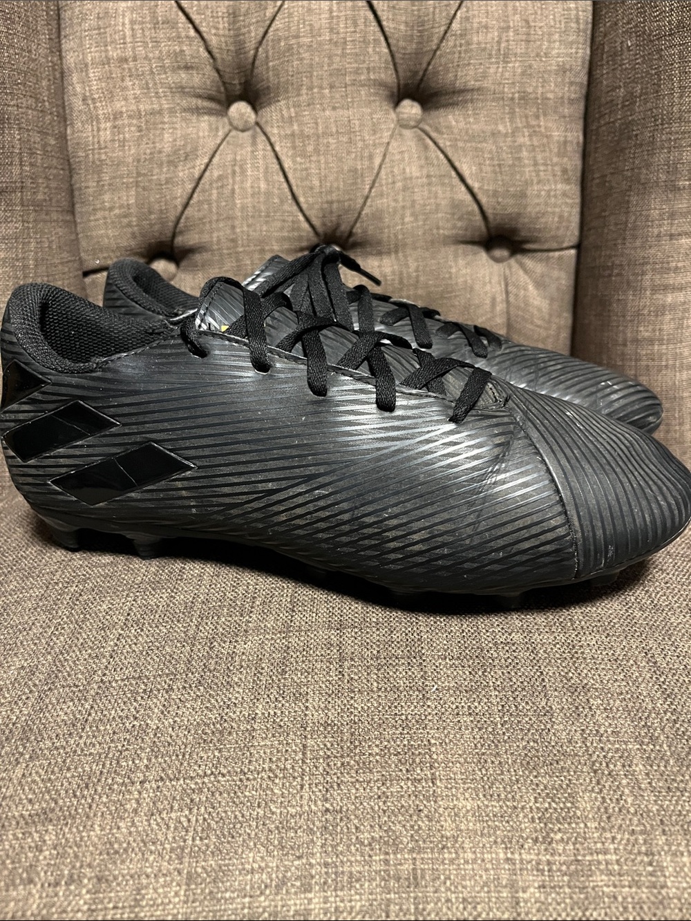 adidas Nemeziz 19.4 FG Men's Black Soccer Cleats Size 8.5